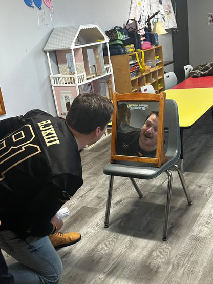 *SALE PACKAGE* 1 book, 2 mirror stickers and 3$ to the Canadian Mental Health Association of Nova Scotia