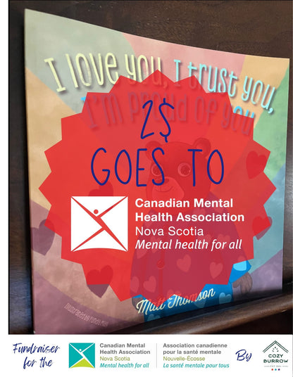 1 book and 2$ to the Canadian Mental Health Association of Nova Scotia