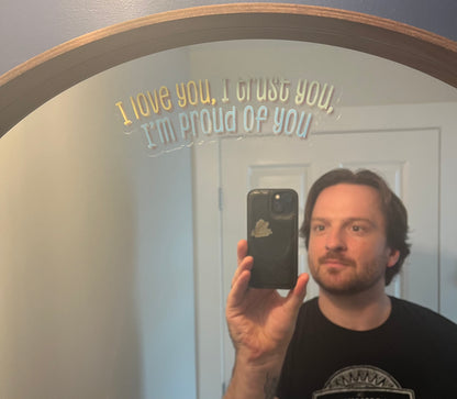 1 mirror sticker and $1 to the Canadian Mental Health Association of Nova Scotia