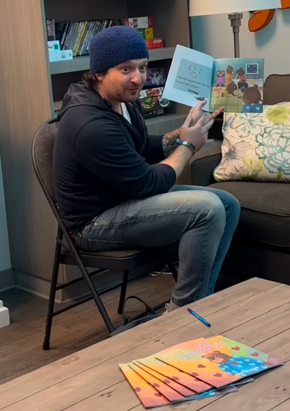 *SALE PACKAGE* 1 book, 2 mirror stickers and 3$ to the Canadian Mental Health Association of Nova Scotia